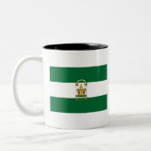 Andalucíaの旗 ツートーンマグカップ (左)