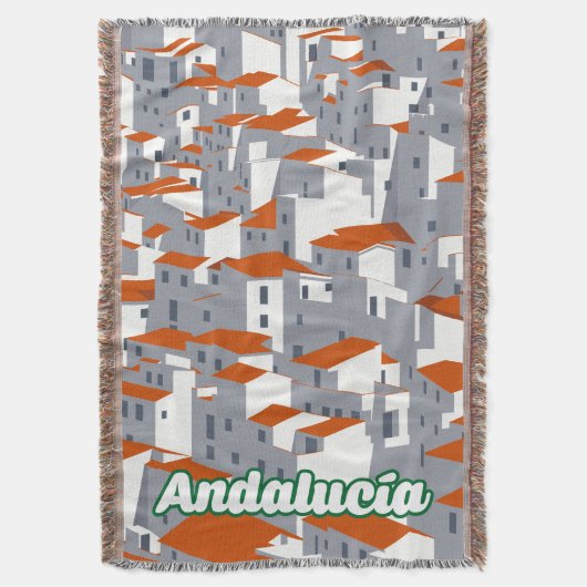 Andalucia 3 スローブランケット (正面縦)