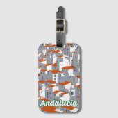 Andalucia 3 ラゲッジタグ (正面縦)