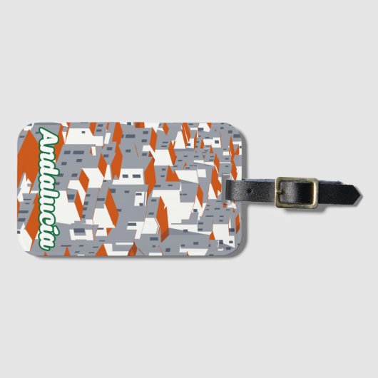 Andalucia 3 ラゲッジタグ (正面横)