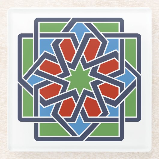 Andalucia 4 ガラスコースター (正面)