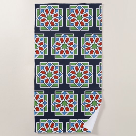 Andalucia 4 ビーチタオル (正面)