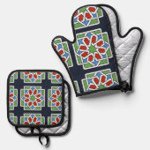 Andalucia 4 鍋つかみ&鍋敷きセット (正面/裏面)