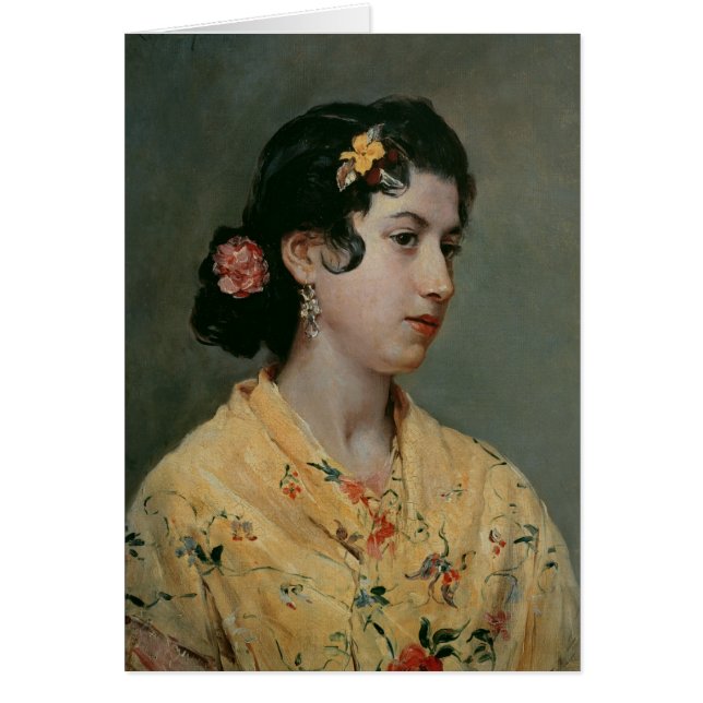 Andalucianの女性1898年 (正面)