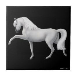 Andalusian馬のスペインのなステップタイル タイル