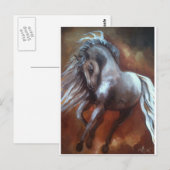 Andalusian Horse by Leni Tarleton ポストカード (正面/裏面)