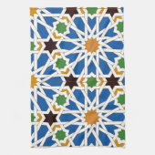 Andalusian Tiles 10 (Real Alcazar, Seville) キッチンタオル (縦)