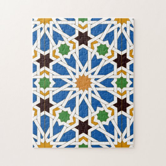 Andalusian Tiles 10 (Real Alcazar, Seville) ジグソーパズル (縦)