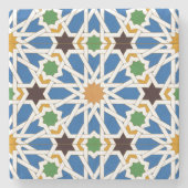 Andalusian Tiles 10 (Real Alcazar, Seville) ストーンコースター (正面)