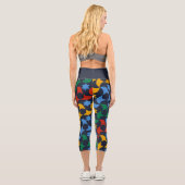 Andalusian Tiles 12 (Alhambra Palace, Granada) カプリレギンス (裏面)