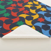 Andalusian Tiles 12 (Alhambra Palace, Granada) シェルパブランケット (3/4)