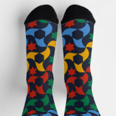 Andalusian Tiles 12 (Alhambra Palace, Granada) ソックス (上部)