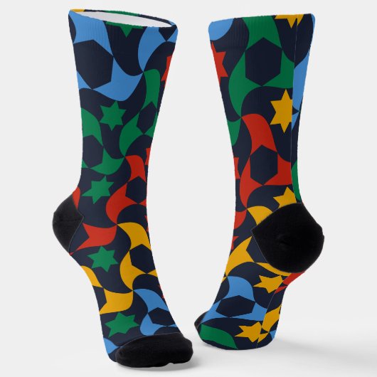 Andalusian Tiles 12 (Alhambra Palace, Granada) ソックス (傾斜あり)