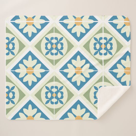 Andalusian Tiles 13 シェルパブランケット (正面(横))