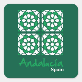 Andalusian Tiles 2 スクエアシール