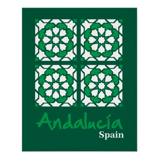 Andalusian Tiles 2 ポスター (正面)