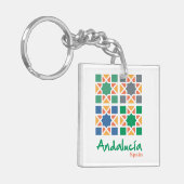 Andalusian Tiles 4 キーホルダー (正面左)