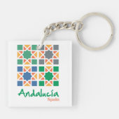 Andalusian Tiles 4 キーホルダー (裏面)