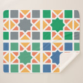 Andalusian Tiles 4 シェルパブランケット (正面(横))