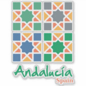 Andalusian Tiles 4 シール (正面)