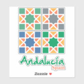 Andalusian Tiles 4 シール (シート)