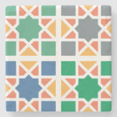 Andalusian Tiles 4 ストーンコースター (正面)