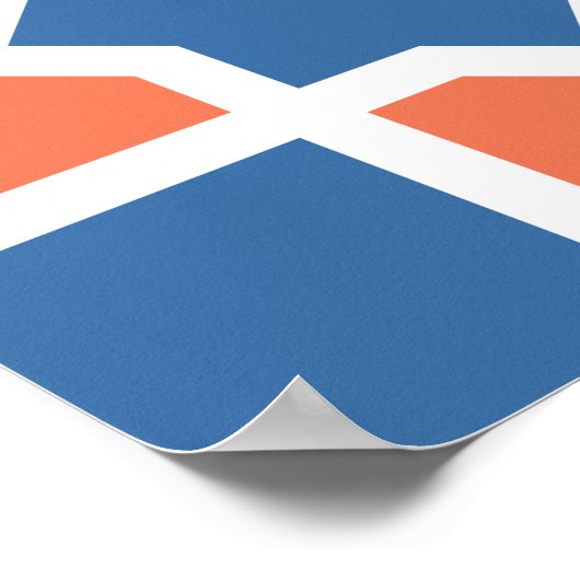 Andalusian Tiles 4 ポスター (角)