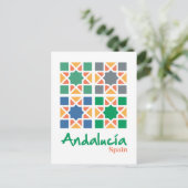 Andalusian Tiles 4 ポストカード (スタンド正面)