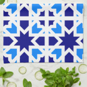 Andalusian Tiles 6 キッチンタオル (折り畳み)