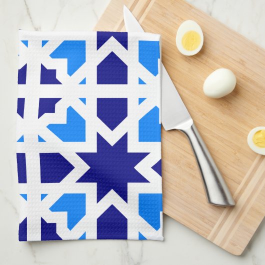 Andalusian Tiles 6 キッチンタオル (四つ折り)