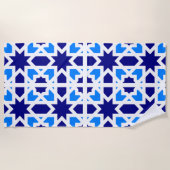 Andalusian Tiles 6 ビーチタオル (正面)