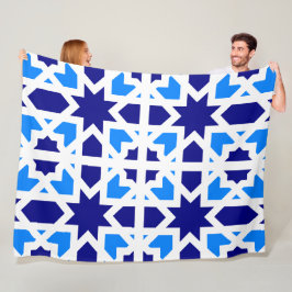 Andalusian Tiles 6 フリースブランケット