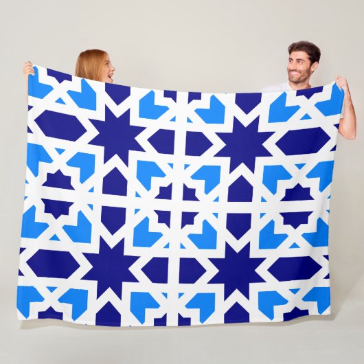 Andalusian Tiles 6 フリースブランケット (インサイチュ)