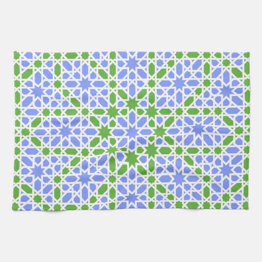 Andalusian Tiles 7 キッチンタオル (横)