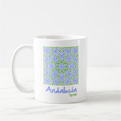 Andalusian Tiles 7 コーヒーマグカップ (左)