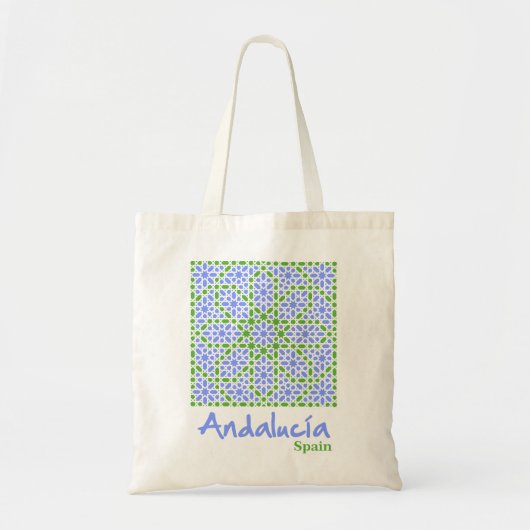 Andalusian Tiles 7 トートバッグ (正面)