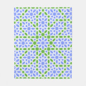 Andalusian Tiles 7 フリースブランケット (正面)