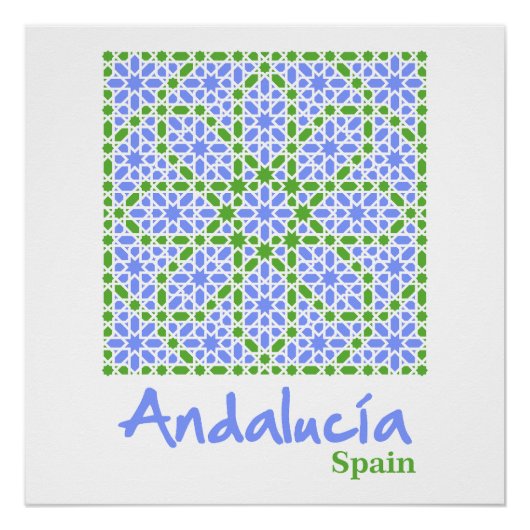 Andalusian Tiles 7 ポスター (正面)
