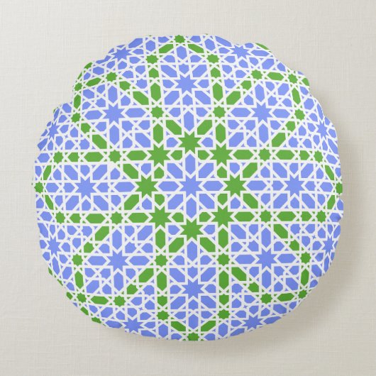 Andalusian Tiles 7 ラウンドクッション (正面)