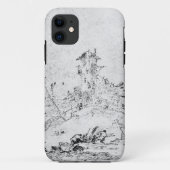 AndarごとのCastel Cogolo Trento (papのペン及びインク Case-Mate iPhoneケース (裏面)