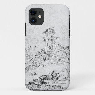 AndarごとのCastel Cogolo Trento (papのペン及びインク iPhone 11 ケース
