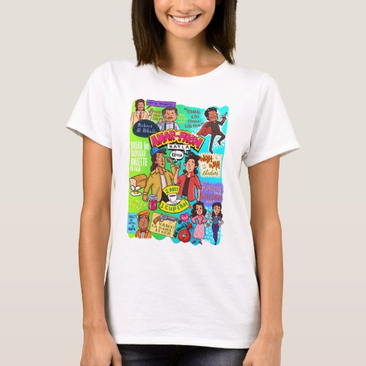 Andaz apna apna doodle Tシャツ (正面)