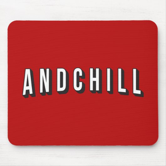 ANDCHILL マウスパッド (正面)