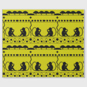 Andean Amazon Gift Wrap – Ecuadorian Tribal Patter ラッピングペーパー (フラット)