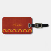 Andean Lazy Bird ラゲッジタグ (正面横)