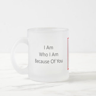 Anders ArIistry *私はあなたのために生きている* フロストグラスマグカップ