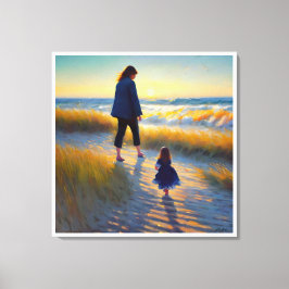 Anders Artistry*母と娘* キャンバスプリント