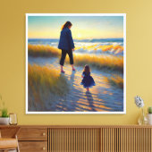 Anders Artistry*母と娘* キャンバスプリント (インサイチュ (リビング))