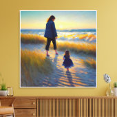 Anders Artistry*母と娘* キャンバスプリント (インサイチュ (リビング))