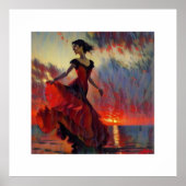 Anders Artistry* Flamingo Dancer #3* ポスター (正面)